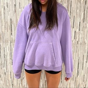 oversized acid washed hoodie